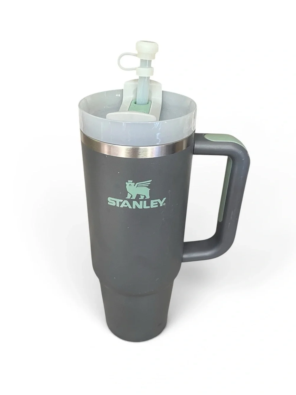 Stanley 40 oz. Quencher H2.0 FlowState Tumbler in Charcoal